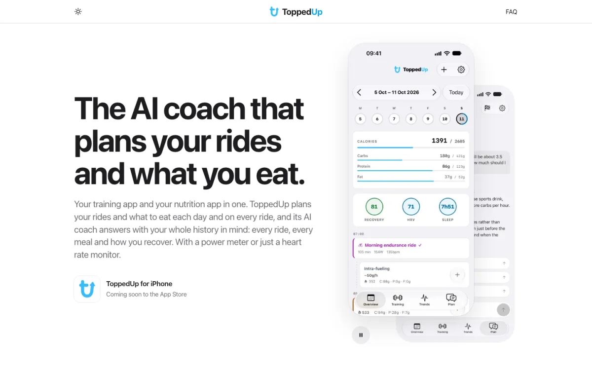 The homepage of toppedup.cc on a laptop and a phone